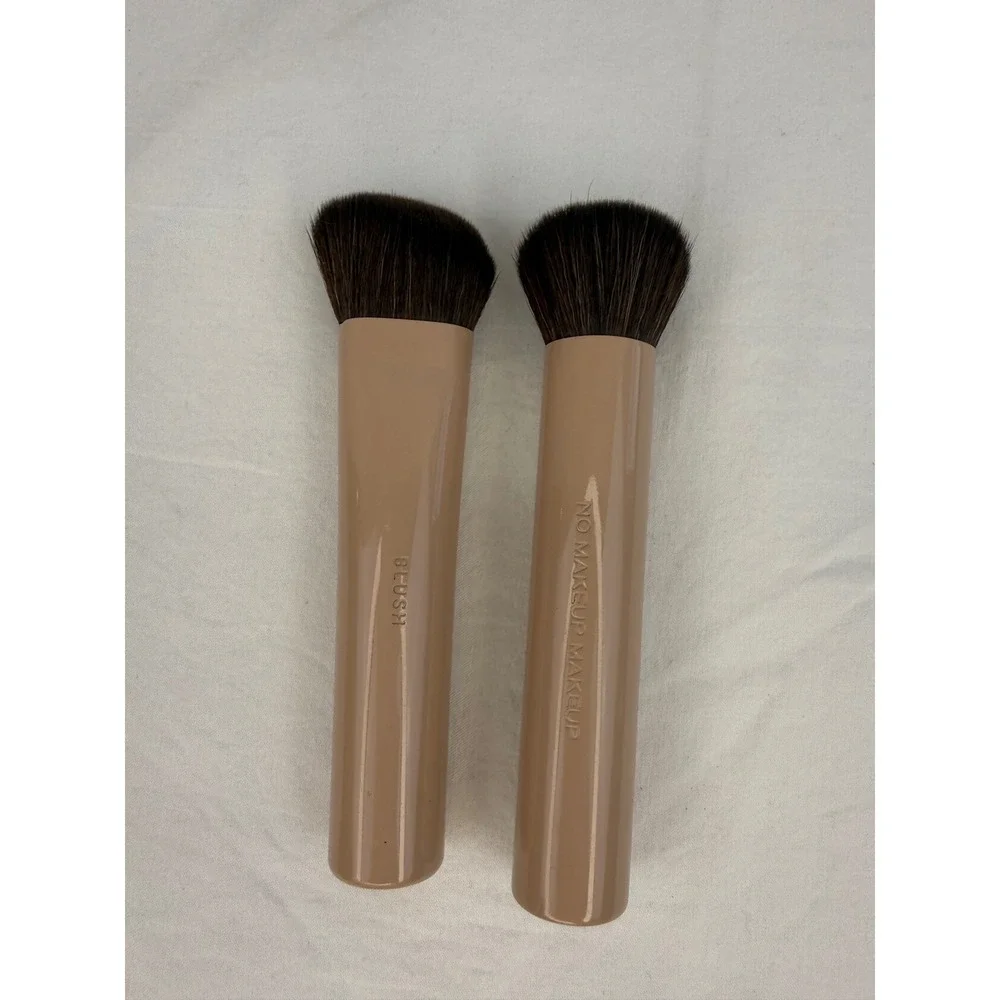 Perricone MD No Makeup Makeup Brush Set Blush‎ and Foundation Brushes Tan